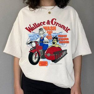 1989 Wallace And Gromit Wash 'n' Go Unisex T-shirt Sweatshirt, 80s Wallace And G
